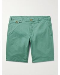 Incotex - Venezia 1951 Slim-fit Stretch-cotton Poplin Bermuda Shorts - Lyst