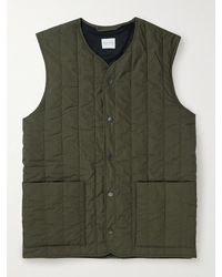 Sunspel - Quilted Cotton Gilet - Lyst