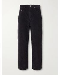 mfpen - Straight-Leg Cotton-Corduroy Trousers - Lyst