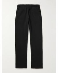 Entire studios - Straight-leg Enzyme-washed Cotton-jersey Sweatpants - Lyst