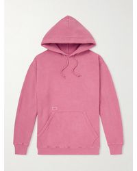 WTAPS - Logo-appliqued Cotton-blend Jersey Hoodie - Lyst
