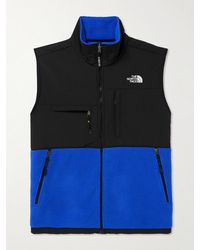 The North Face - Denali Weste aus Nylon und Polartec®-Fleece mit Logostickerei - Lyst