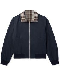 Bottega Veneta - Reversible Cotton-Drill Blouson Jacket - Lyst