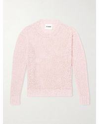 Jil Sander - Linen Sweater - Lyst