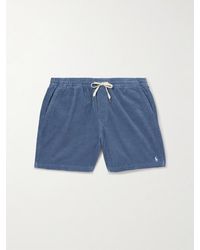 Polo Ralph Lauren - Straight-Leg Cotton-Corduroy Drawstring Shorts - Lyst