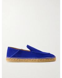 Tom Ford - Finn Collapsible-heel Suede Espadrilles - Lyst