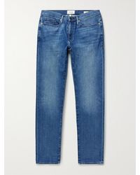 FRAME - L'Homme Skinny-Fit Stretch-Denim Jeans - Lyst