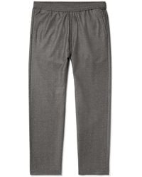 Barena - Straight-leg Virgin Wool Drawstring Trousers - Lyst