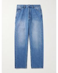 Drake's - Straight-Leg Selvedge Jeans - Lyst