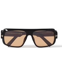 Tom Ford - Turner Square-frame Acetate Sunglasses - Lyst