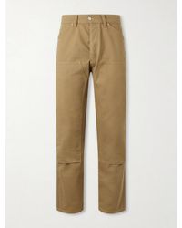 Drake's - Carpenter Straight-Leg Cotton Cargo Trousers - Lyst