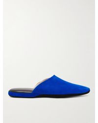 Charvet - Suede Slippers - Lyst