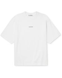 Acne Studios - Logo-print Organic Cotton-jersey T-shirt - Lyst