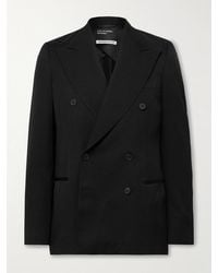 Enfants Riches Deprimes - Ralphy doppelreihiges Sakko aus Schurwoll-Twill - Lyst