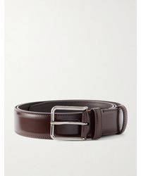 Loro Piana - 3.2cm Monterey Leather Belt - Lyst