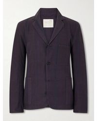 Kardo - Somesh Checked Cotton Suit Jacket - Lyst
