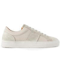 MR P. - Alec Suede-trimmed Canvas Sneakers - Lyst