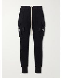 Rick Owens - Mastodon Tapered Wool And Cotton-blend Jersey Sweatpants - Lyst