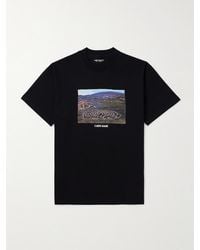 Carhartt - Earth Magic Printed Cotton-jersey T-shirt - Lyst