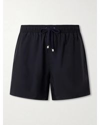 ZEGNA - Straight-leg Mid-length Swim Shorts - Lyst