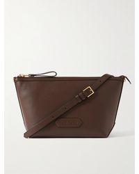 Tom Ford - Umhängetasche aus Leder mit Logoprägung - Lyst