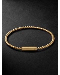 Le Gramme - Le 15 Armband mit Zierperlen aus 18 Karat Gold - Lyst