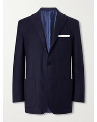 Kiton - Virgin Wool Suit Jacket - Lyst