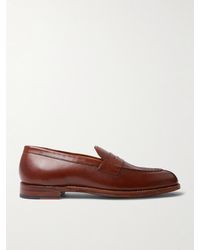 Grenson - Lloyd Leather Penny Loafers - Lyst