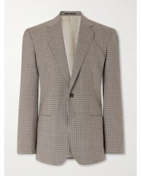 Gucci - Checked Wool Suit Jacket - Lyst