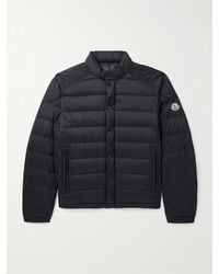 Moncler - Slim-Fit Logo-Appliquéd Padded Shell Down Jacket - Lyst