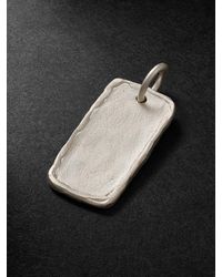 Jacquie Aiche - Textured Sterling Silver Pendant - Lyst