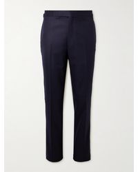 Kingsman - Tapered Wool-flannel Suit Trousers - Lyst