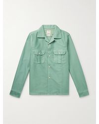 Visvim - Keesey Convertible-collar Woven Shirt - Lyst
