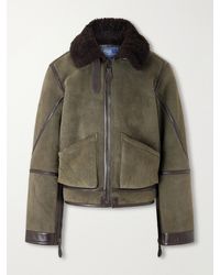 Polo Ralph Lauren - Shearling Flight Jacket - Lyst