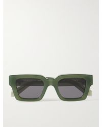 Off-White c/o Virgil Abloh - Virgil Square-frame Acetate Sunglasses - Lyst
