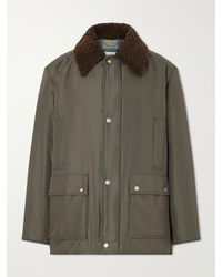 Maison Margiela - Hunting Plush-Trimmed Shell Jacket - Lyst