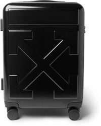 Off-White c/o Virgil Abloh Arrow Polycarbonate Carry-on Suitcase - Black