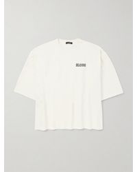 Willy Chavarria - Taco Shop Buffalo Printed Cotton-Jersey T-Shirt - Lyst