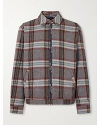 Portuguese Flannel - Aurelia Felted Wool-Twill Blouson Jacket - Lyst