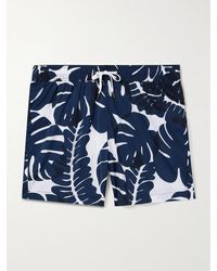 Onia - Straight-leg Mid-length Floral-print Swim Shorts - Lyst