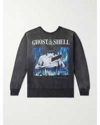 SAINT Mxxxxxx - Ghost in the Shell Sweatshirt aus Baumwoll-Jersey mit Print - Lyst