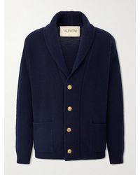 Valentino Garavani - Knit Wool Cardigan - Lyst