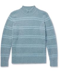 Jacquemus - Striped Ribbed-knit Sweater - Lyst