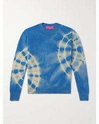 The Elder Statesman - Spiral City Tranquility Tie-dyed Cashmere Sweater - Lyst