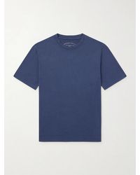Fedeli - Organic Cotton-jersey T-shirt - Lyst