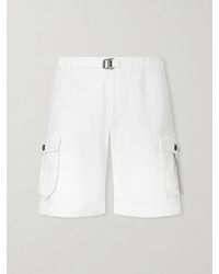 Sease - Straight-leg Cotton-twill Shorts - Lyst