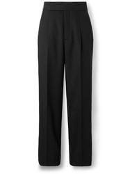 Fear Of God - Eternal Wide-Leg Pleated Wool Trousers - Lyst