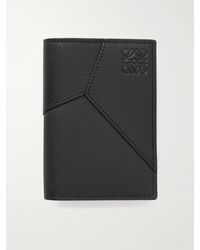 Loewe - Puzzle Edge aufklappbares Kartenetui aus Leder - Lyst