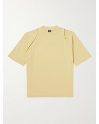 Jacquemus - T-shirt in jersey di cotone biologico con logo ricamato Camargu - Lyst