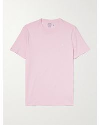 Polo Ralph Lauren - Slim-Fit Logo-Embroidered Cotton-Jersey T-Shirt - Lyst